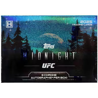 2025 Topps Midnight UFC Hobby Box - Sealed Wax