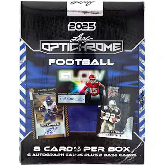 2025 Leaf Optichrome Football Hobby Box - Sealed Wax