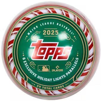 Topps Holiday Baseball Tin - 3 Pack
