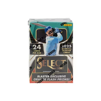 2025 Panini Select Baseball Blaster Box (Orange Flash!) - Sealed Wax