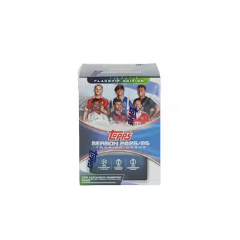 2025/26 Topps UEFA Club Competitions Soccer 7-Pack Blaster Box