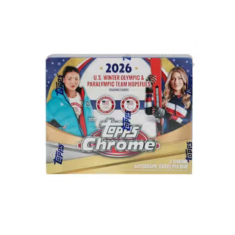2026 Topps Chrome U.S. Olympics Hobby Box - Sealed Wax