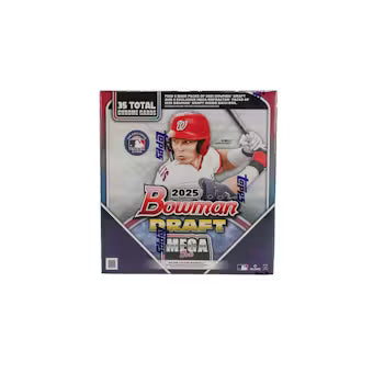 2025 Bowman Draft Baseball Mega Box - Sealed Wax