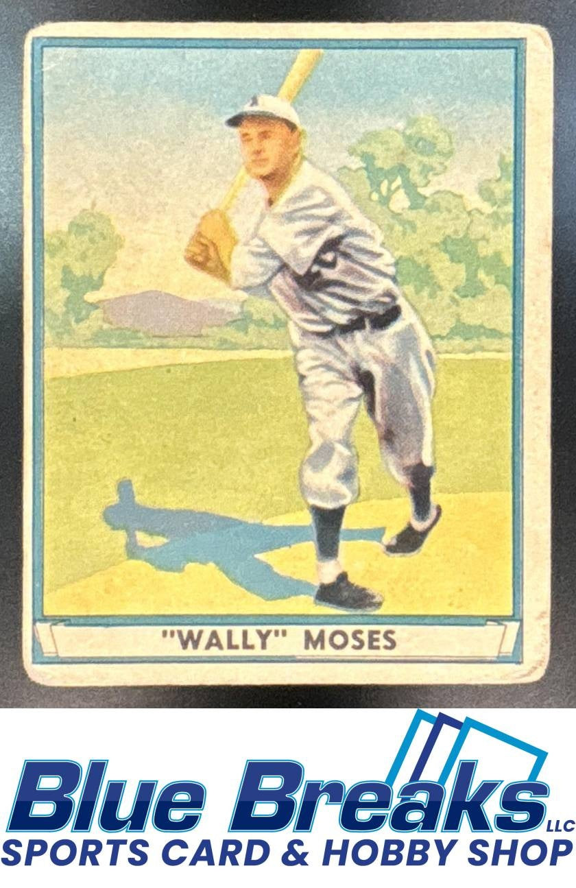 Wally Moses #42 Athletics
