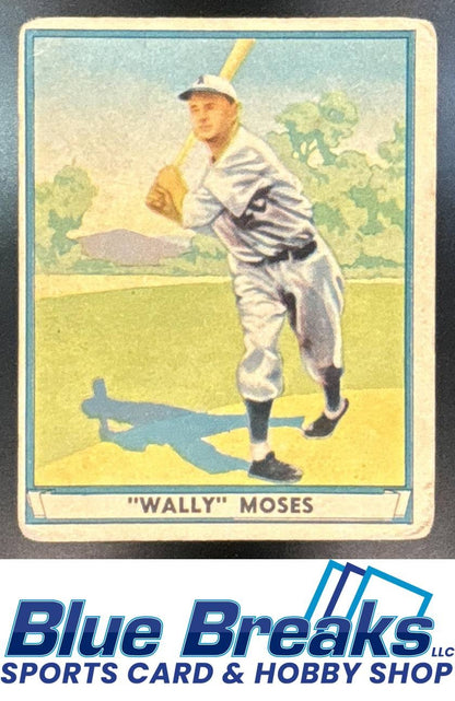 Wally Moses #42 Athletics