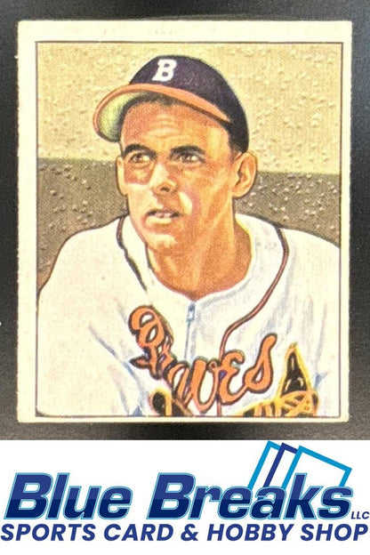 1950 Bowman Bob Chipman #192 Braves