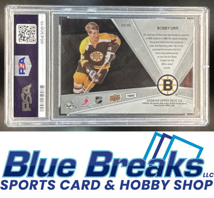 2008 Upper Deck Ice Stanley Cup Foundations Bobby Orr PSA 10 #SCF-BO Ice Hockey Bruins