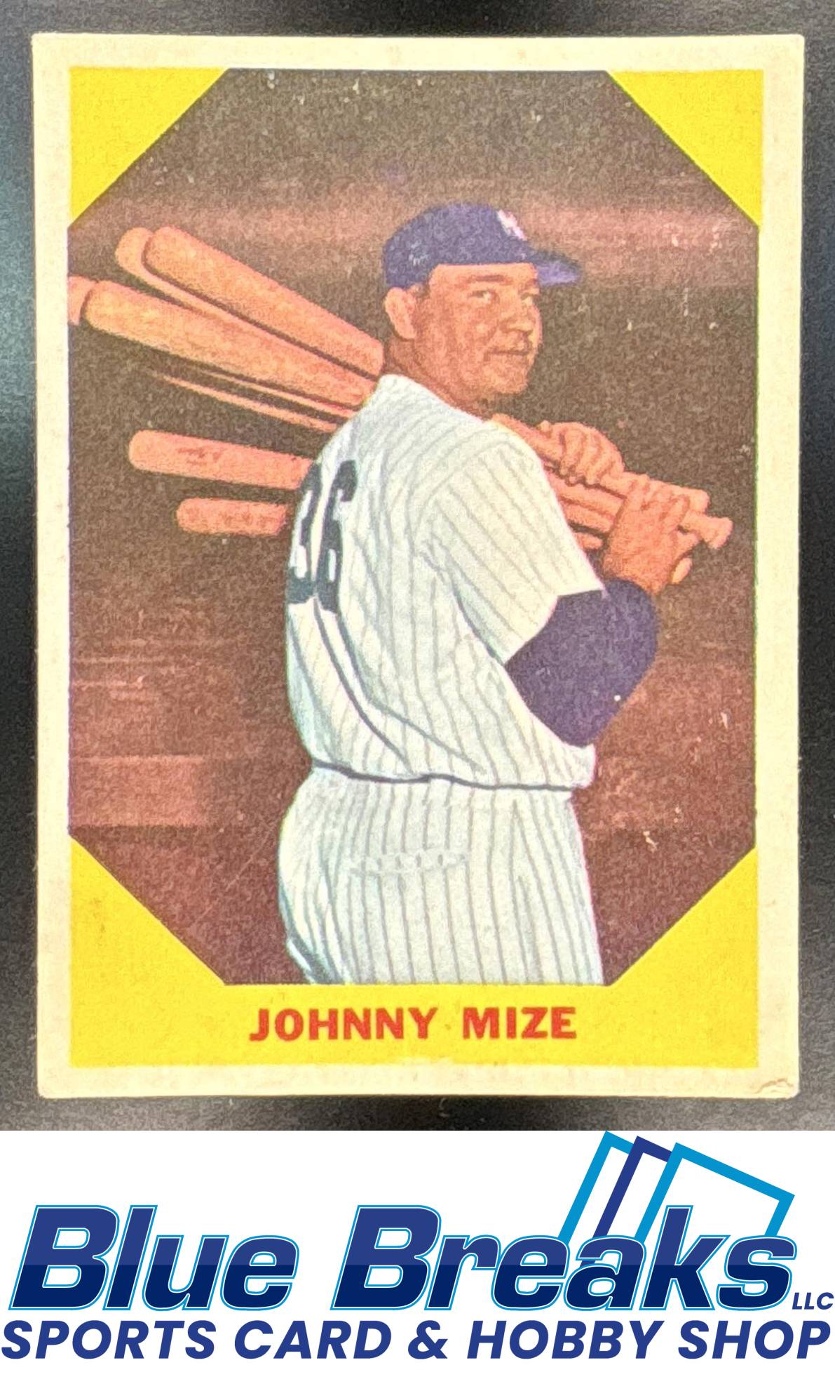 1960 Fleer Baseball Greats Johnny Mize #38 Chicago Cubs