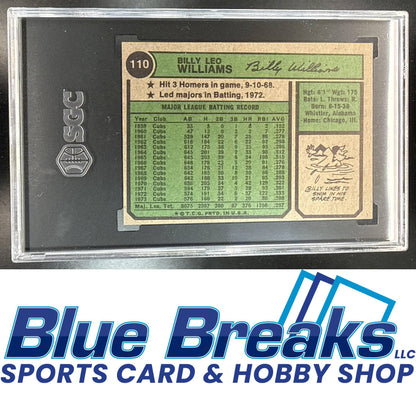 1974 Topps Billy Williams #110 SGC 5.5 Chicago Cubs
