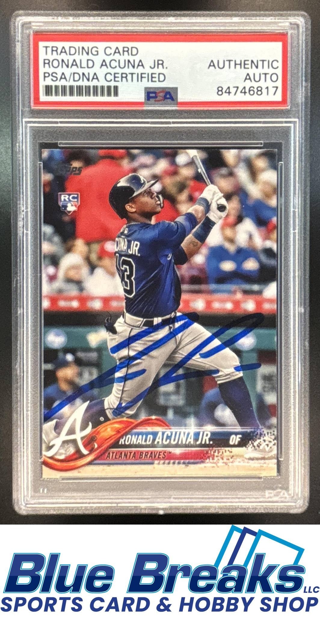 2018 Topps Update Ronald Acuna Jr. RC #US250a Braves