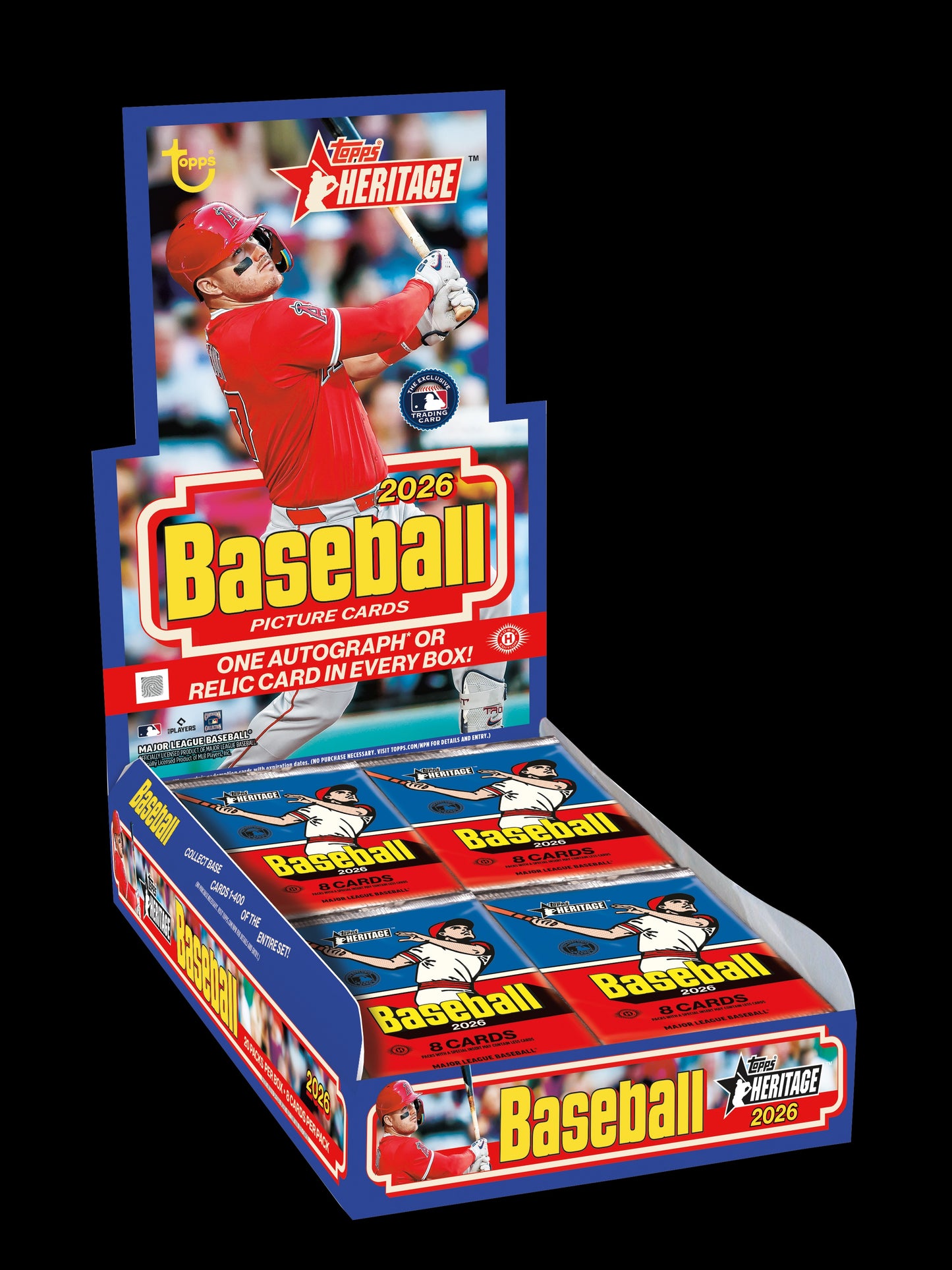 2026 Topps Heritage Baseball Hobby Box - Sealed Wax - (Presell)