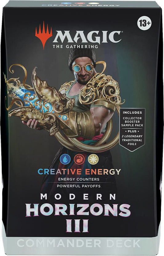 ModMagic the Gathering - Modern Horizons 3 Commander Deck - Creative Energy - Commander: Modern Horizons 3 (M3C) - Sealed Wax