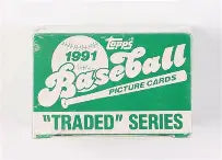 1991 Topps - Baseball Picture Cards - "Traded" Series - Sealed Wax