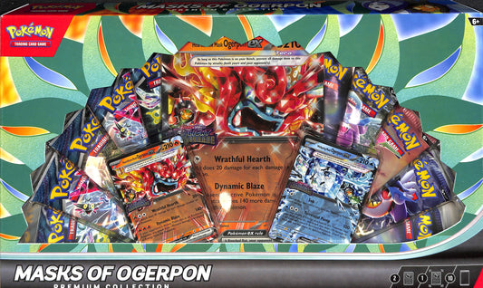 Pokémon - Scarlet & Violet: Masks of Ogerpon Premium Collection - Sealed Wax