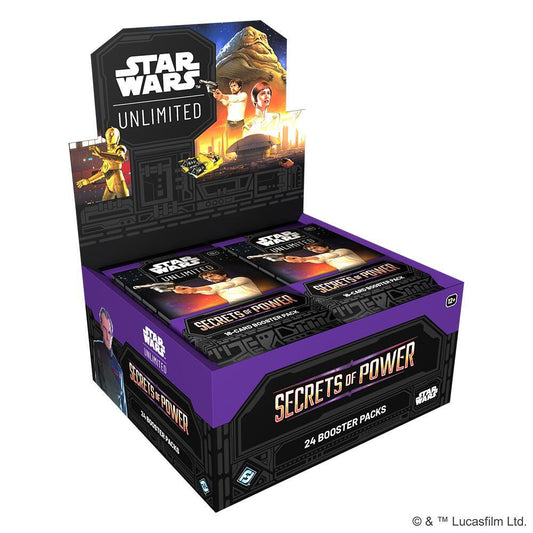 Star Wars Unlimited - Secrets of Power - Booster Display - Secrets of Power (SEC) - Sealed Wax