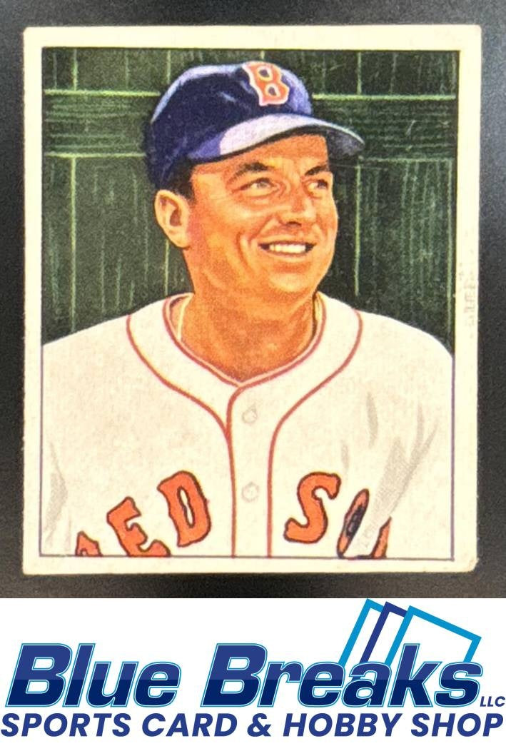 1950 Bowman Lou Stringer #187 Red Sox