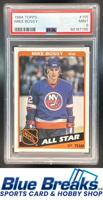 1984-85 Topps Mike Bossy #155 All-Star PSA 9 New York Islanders