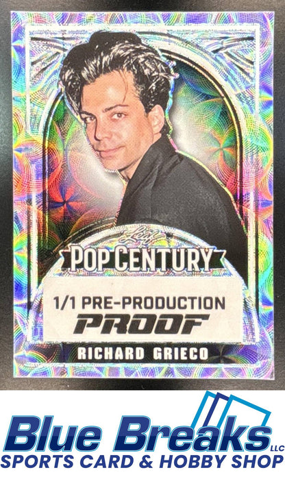 Leaf Metal Pop Century Pre-Production Proof Richard Grieco