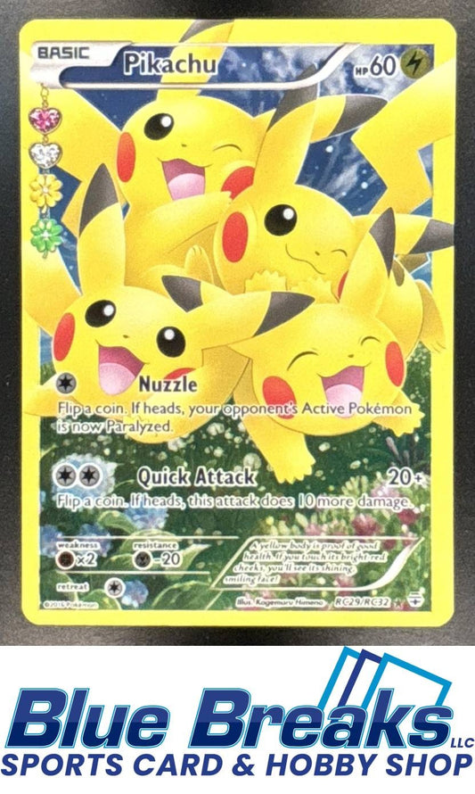 2016 Pokemon Generations Pikachu #RC29/RC32