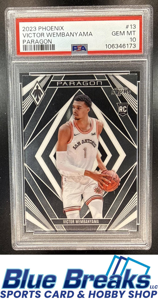 2023 Panini Phoenix Victor Wembanyama #13 Paragon RC PSA 10 San Antonio Spurs