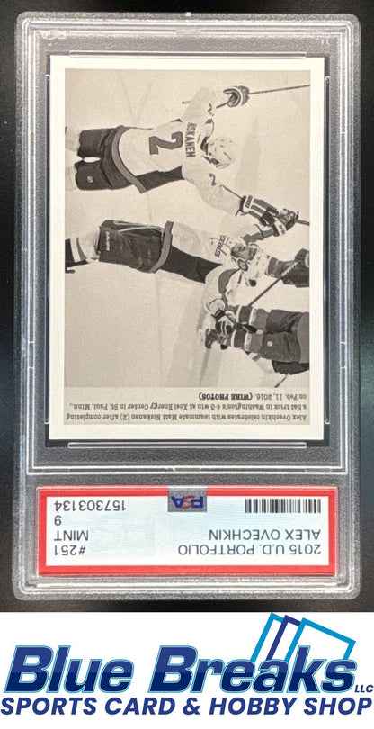 2015-16 Upper Deck Portfolio Alex Ovechkin [RC] #251 PSA 9 Washington Capitals