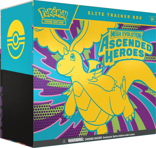 Pokémon - Ascended Heroes Elite Trainer Box - ME: Ascended Heroes (ASC) - Sealed Wax