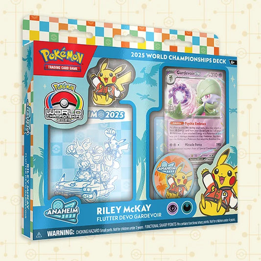 2025 Pokemon TCG World Championship Deck Box - Sealed Wax