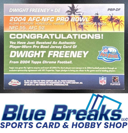 2004 Topps Chrome Dwight Freeney #PBP-DF Pro Bowl Jerseys