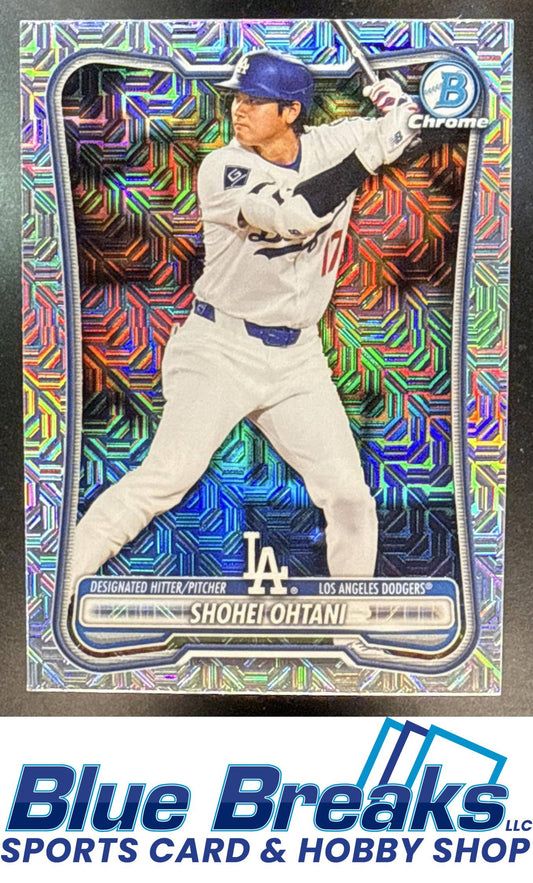 2026 Bowman Mega Box Shohei Ohtani #52a Chrome Mojo Refractor Los Angeles Dodgers