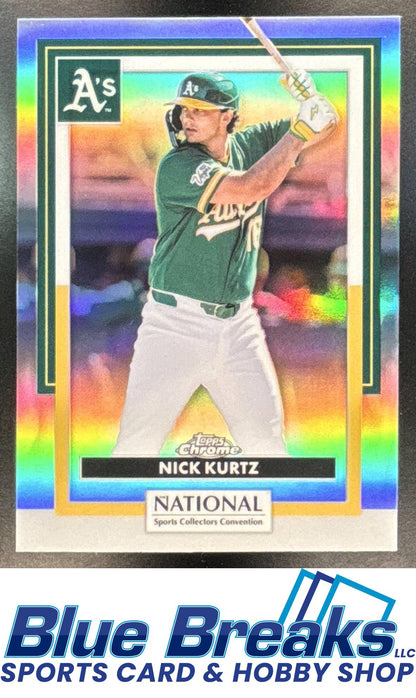 2026 Topps NSCC Collection MLB Veterans & Rookies Nick Kurtz #MLB-25 Okland Athletics
