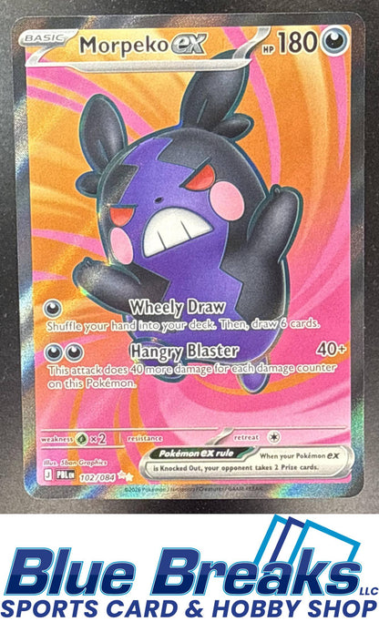 2026 Pokemon Pitch Black Ultra Rare Morpeko ex #102/084