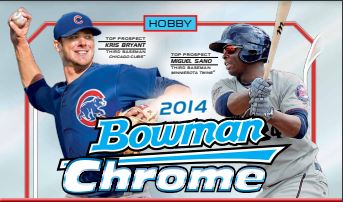 2014 Bowman Chrome Baseball Hobby Box - Sealed Wax