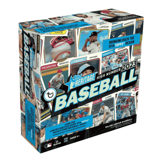2023 Topps Heritage High Number Baseball Mega Box - Sealed Wax