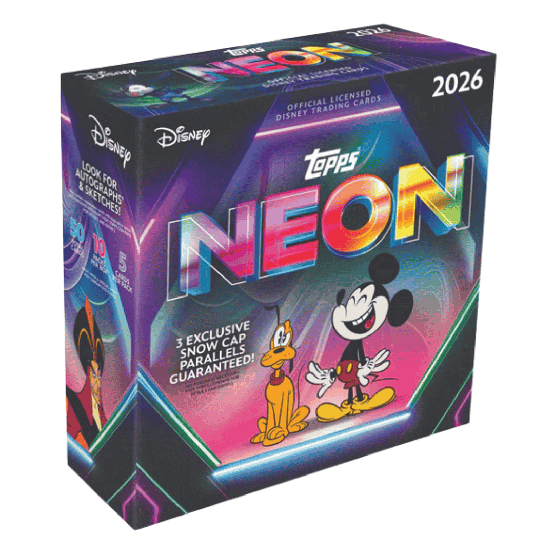 2026 Topps Disney Neon Mega Box - Sealed Wax