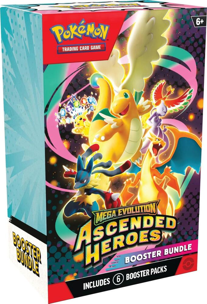 Pokémon - Ascended Heroes Booster Bundle - ME: Ascended Heroes (ASC) - Sealed Wax