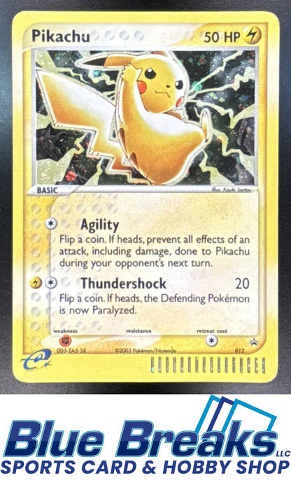 2003-2006 Pokemon Nintendo Black Star Promos Pikachu #012