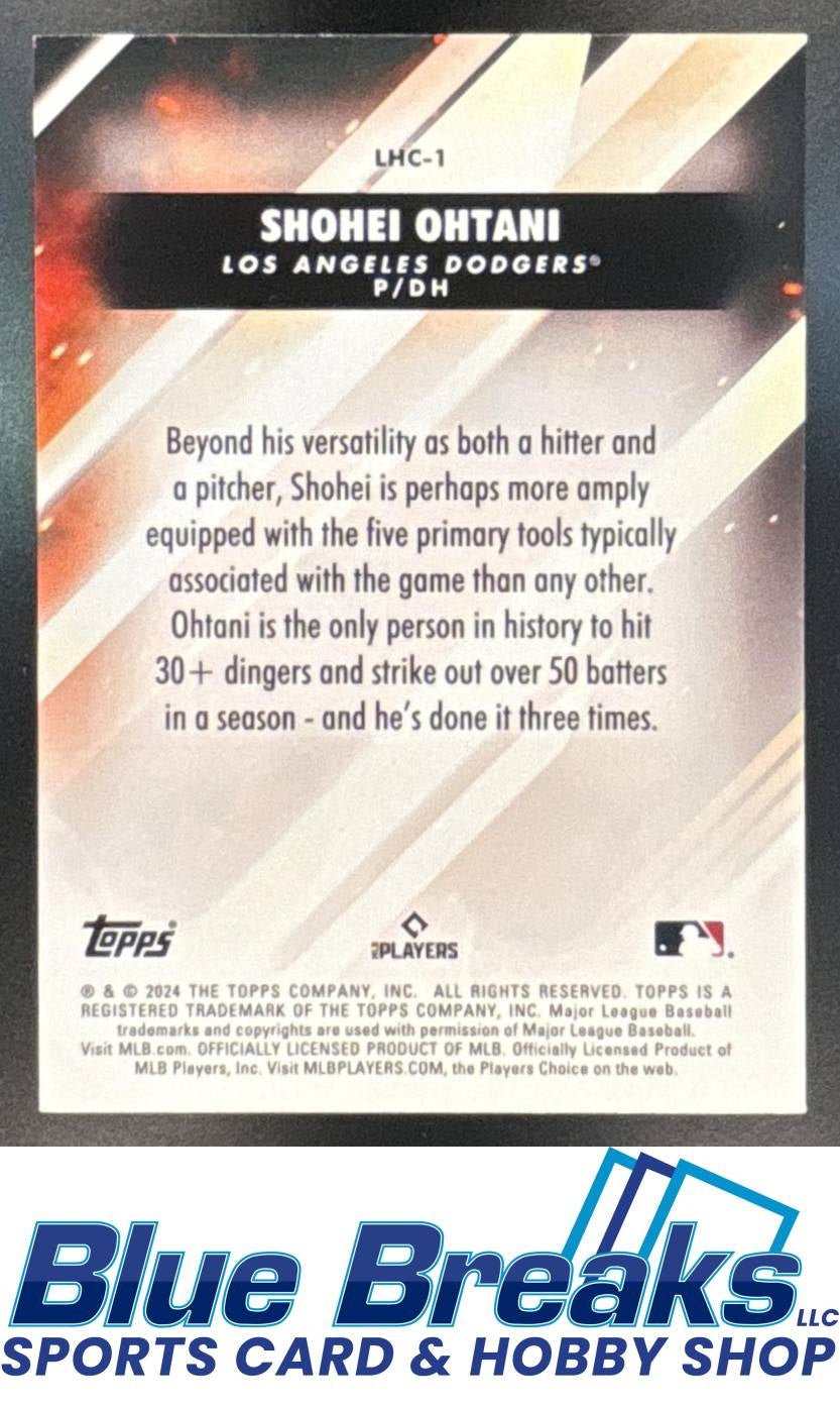2024 Topps Update Let Him Cook Shohei Ohtani [RC] #LHC-1 Los Angeles Dodgers
