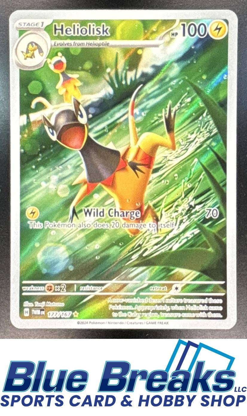 2024 Pokemon Twilight Masquerade Heliolisk #177/167