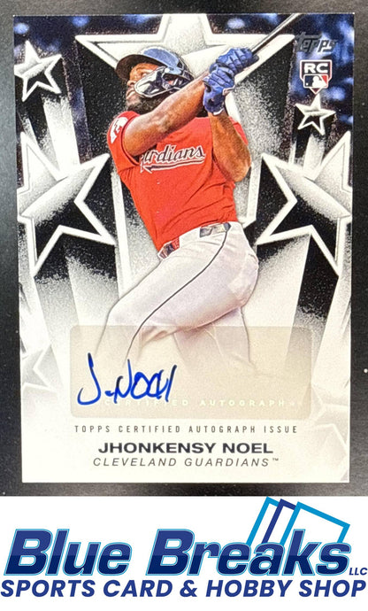 2025 Topps Jhonkensy Noel #BSA-JN Baseball Stars Auto RC Cleveland Guardians