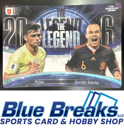 2026 FIFA The Legend Pedri and Andres Iniesta #680 Spain