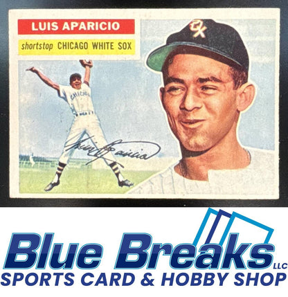 1956 Topps - Luis Aparicio [RC] #292 RC Chicago White Sox