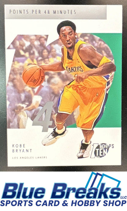 2002-03 Topps Ten Kobe Bryant #14 Los Angeles Lakers