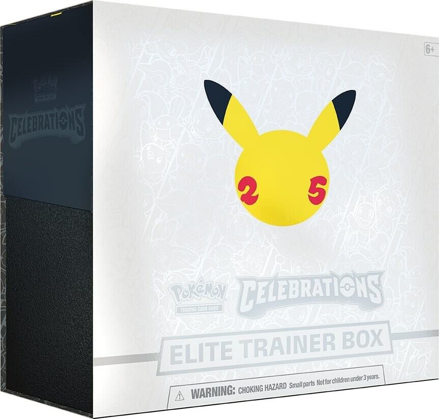 Pokémon - Celebrations Elite Trainer Box - Celebrations (CLB) - Sealed Wax