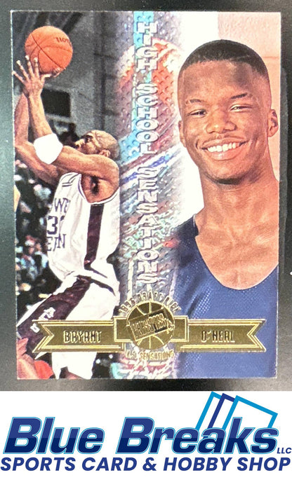 1996 Press Pass Kobe Bryant Jermaine O'Neal #44 Los Angeles Lakers Golden State Warriors