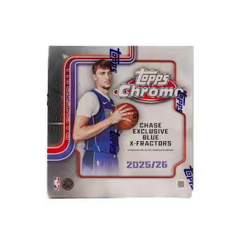 2025/26 Topps Chrome Basketball Mega Box - Sealed Wax