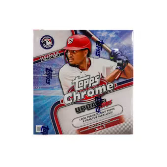 2025 Topps Chrome Update Series Baseball Mega Box - Sealed Wax