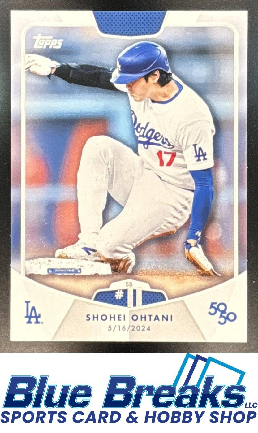2024 Topps 50/50: Shohei Ohtani [RC] #23 Los Angeles Dodgers
