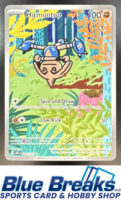 2026 Pokemon Ascended Heroes Hitmontop #240/217 Illustration Rare