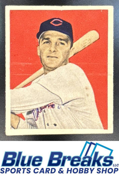 1949 Bowman Frank Baumholtz #21 Reds