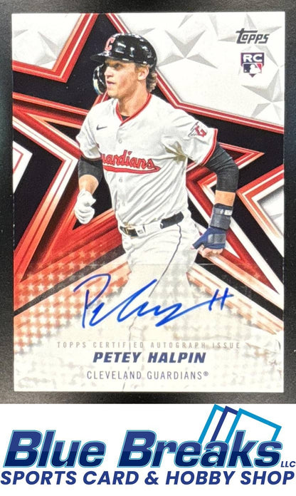 2026 Topps Series 2 Petey Halpin #BSA2-PH Baseball Stars Auto RC